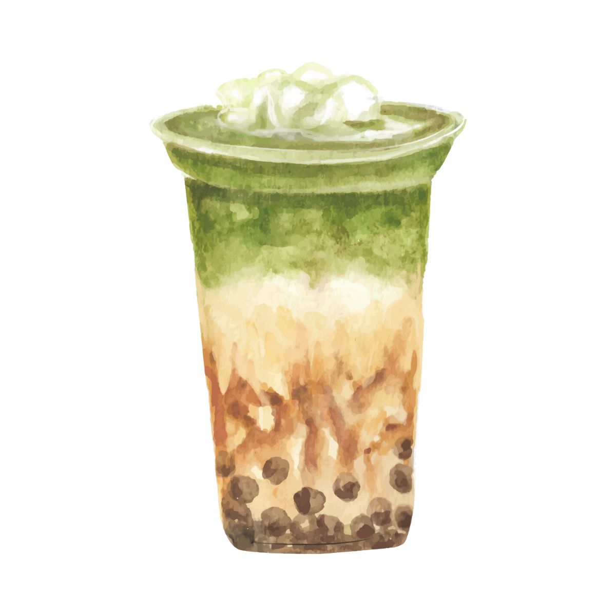 Matcha Thai Milk Tea